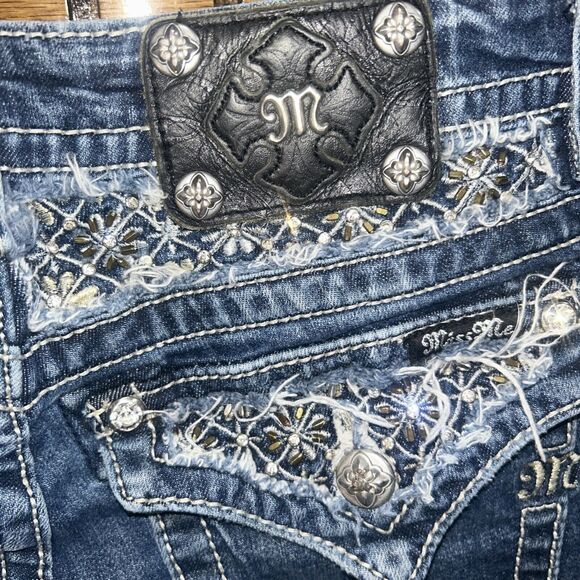 Miss Me Signature Rise Boot 29 Jeans A19 - Picture 4 of 6